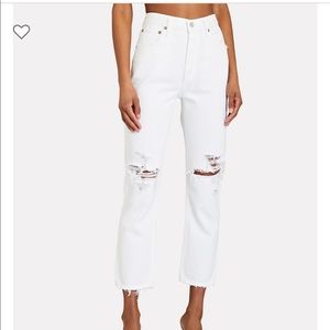 NWT Agolde Riley Highrise crop jeans. Sz 29